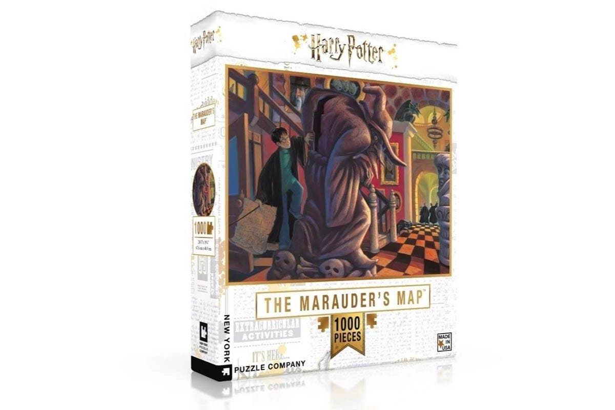 Harry Potter Puzzle The Marauders Map 1000 Piece Jigsaw