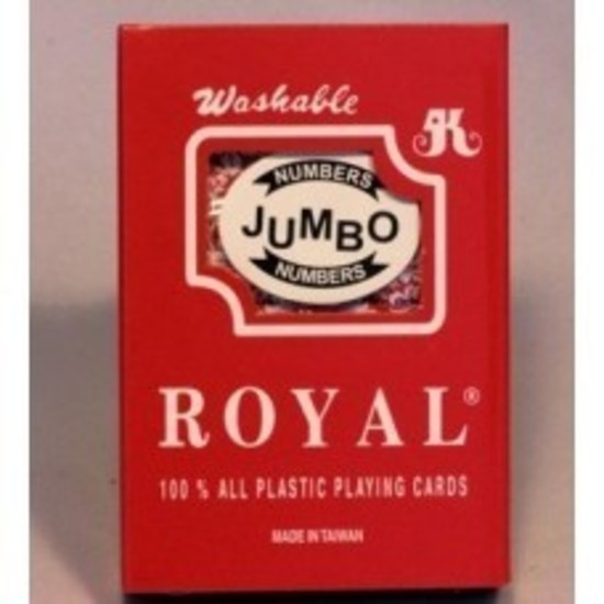 Royal Playing Cards - Jumbo Size