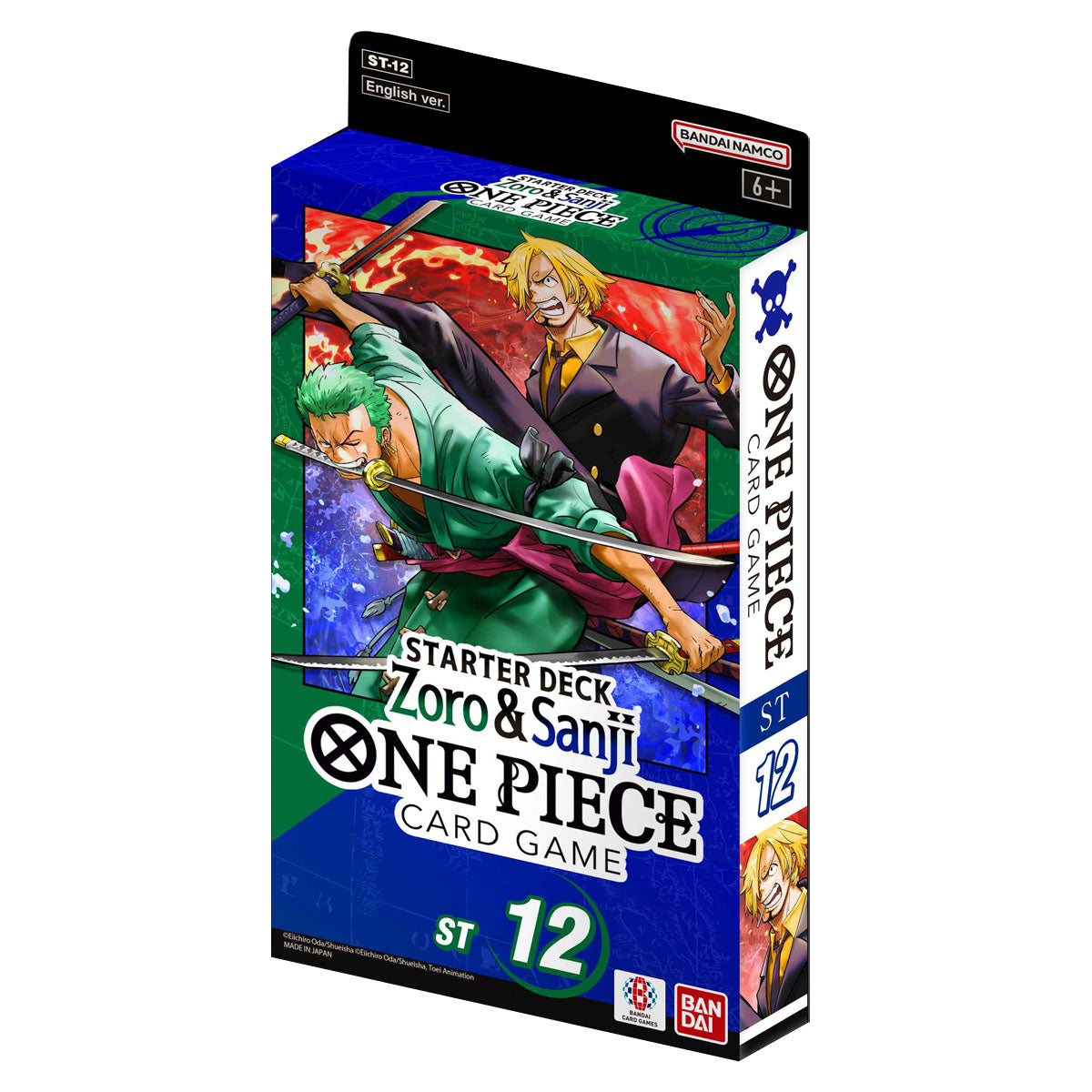 One Piece Card Game Zoro and Sanji Starter Deck (ST-12)