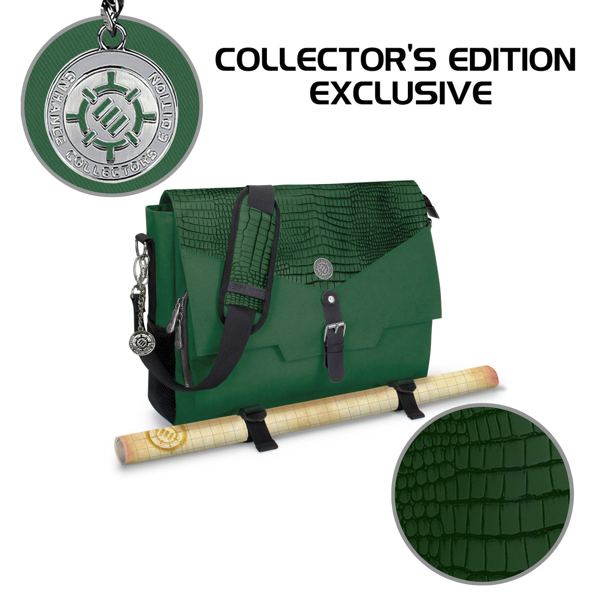 Enhance Tabletop RPG Players Bag Collectors Edition Green