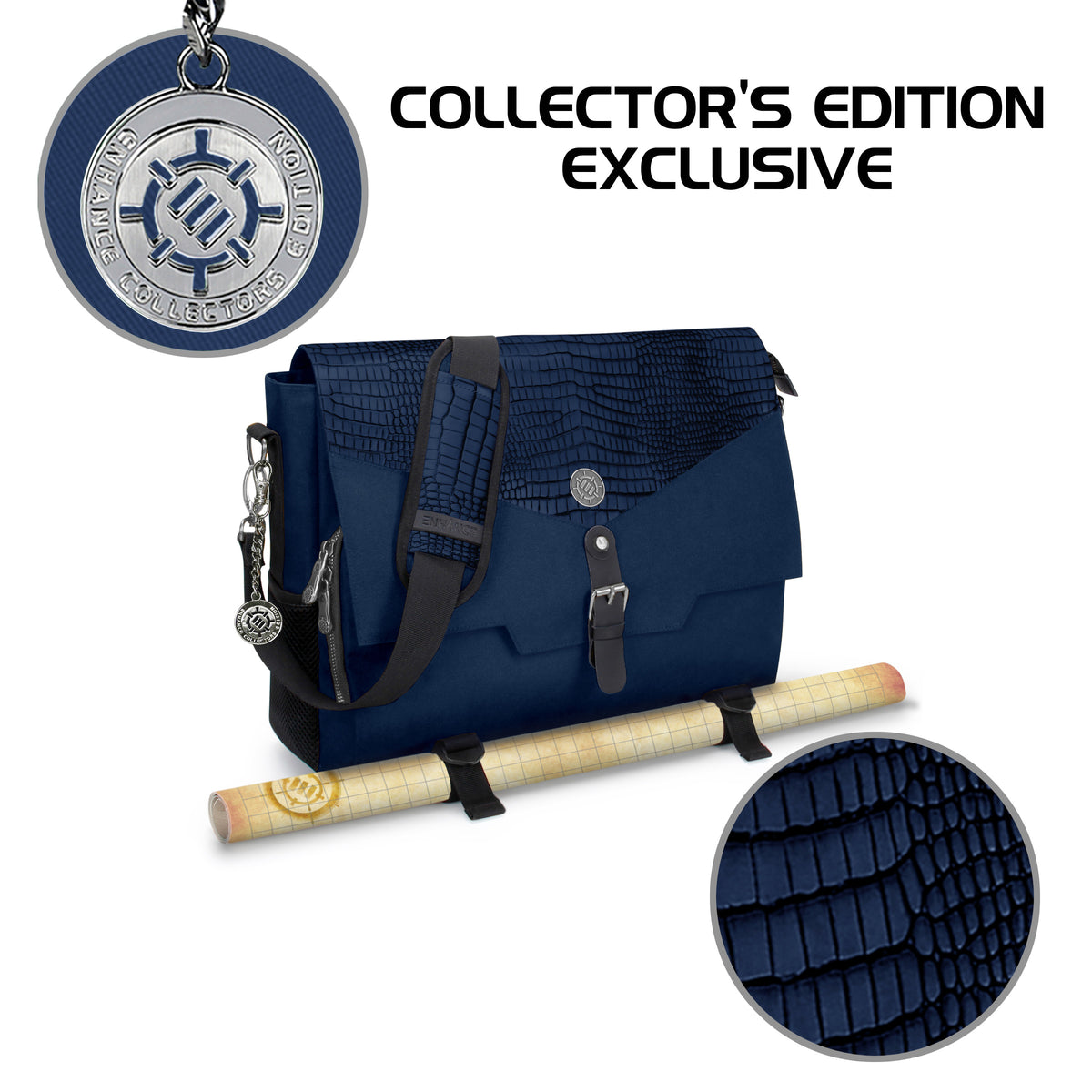 Enhance Tabletop RPG Players Bag Collectors Edition Blue