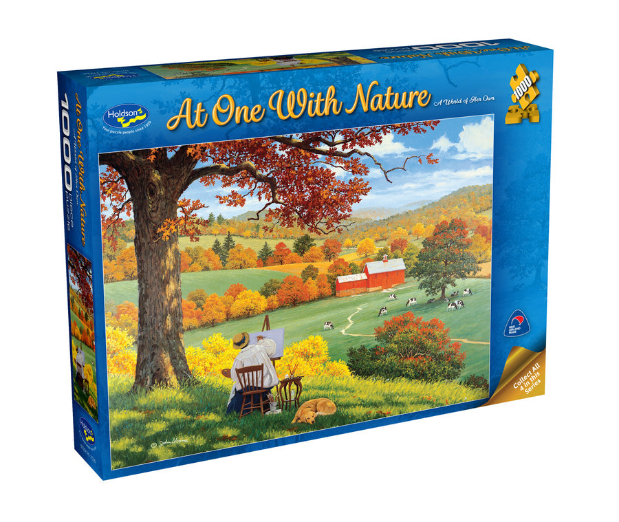 Holdson At One With Nature A World Of Her Own 1000 Piece Jigsaw