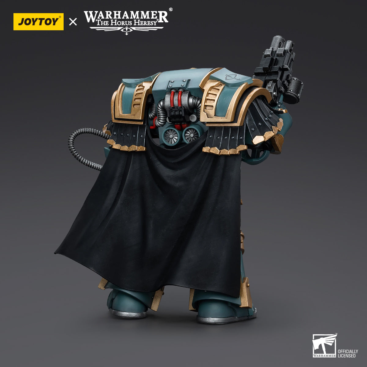 Warhammer Collectibles: 1/18 Scale Sons of Horus Legion Praetor in Cataphractii Terminator Armour (Preorder)