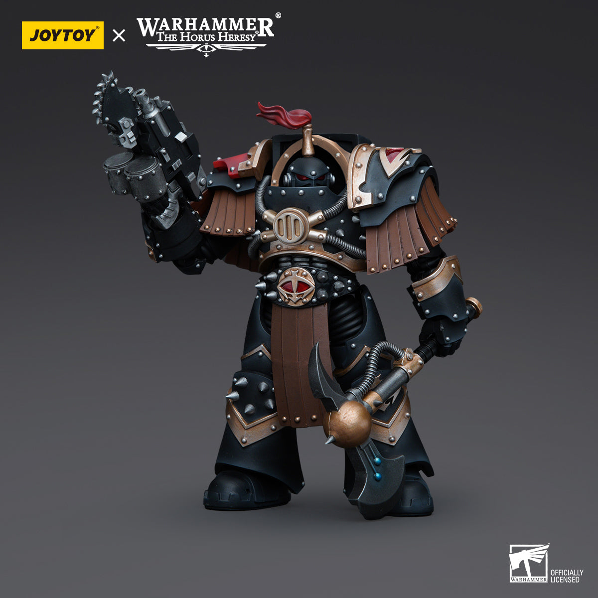 Warhammer Collectibles: 1/18 Scale Sons of Horus Justaerin Terminator Squad Justaerin w Power Axe (Preorder)