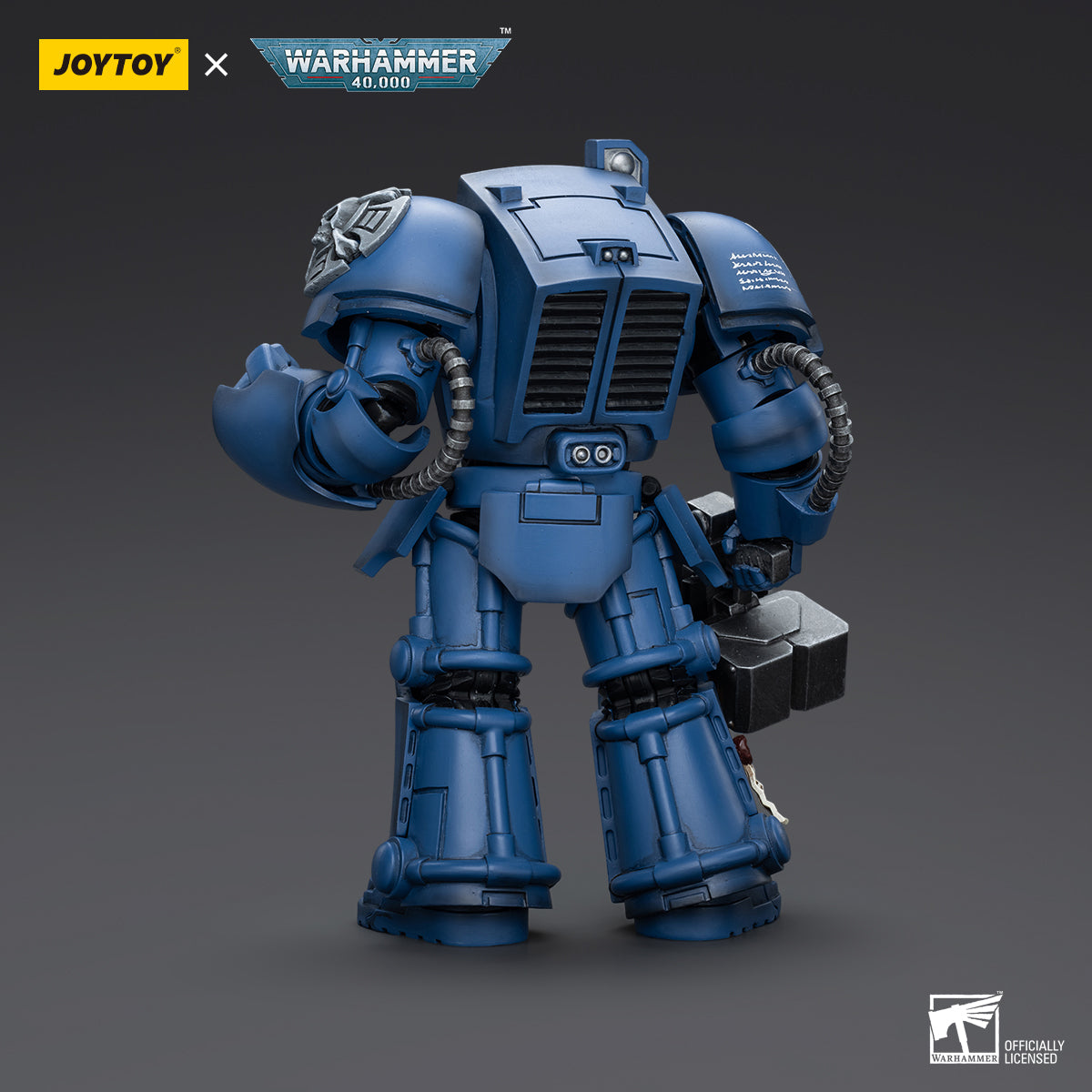 Warhammer Collectibles: 1/18 Scale Ultramarines Terminator Squad Terminator With Storm Bolter (Preorder)