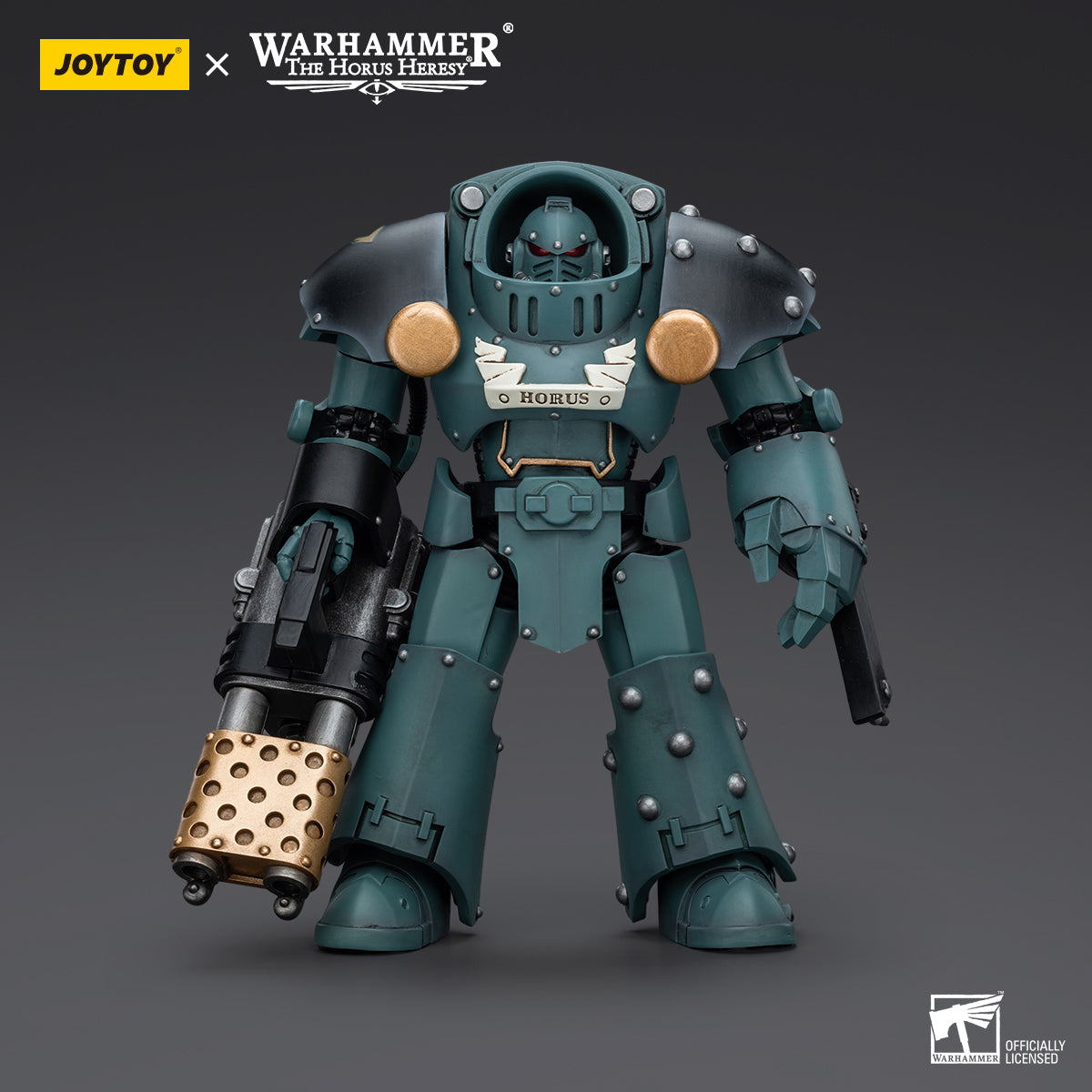 Warhammer Collectibles: 1/18 Scale Sons Of Horus Tartaros Terminator Squad Terminator &amp; Heavy Flamer (Preorder)