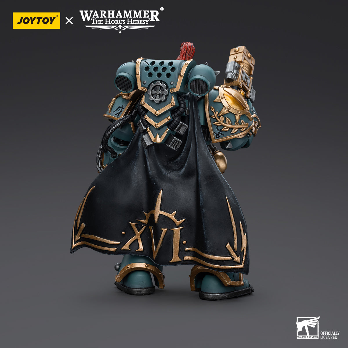 Warhammer Collectibles: 1/18 Scale Sons Of Horus Legion Praetor With Power Fist (Preorder)