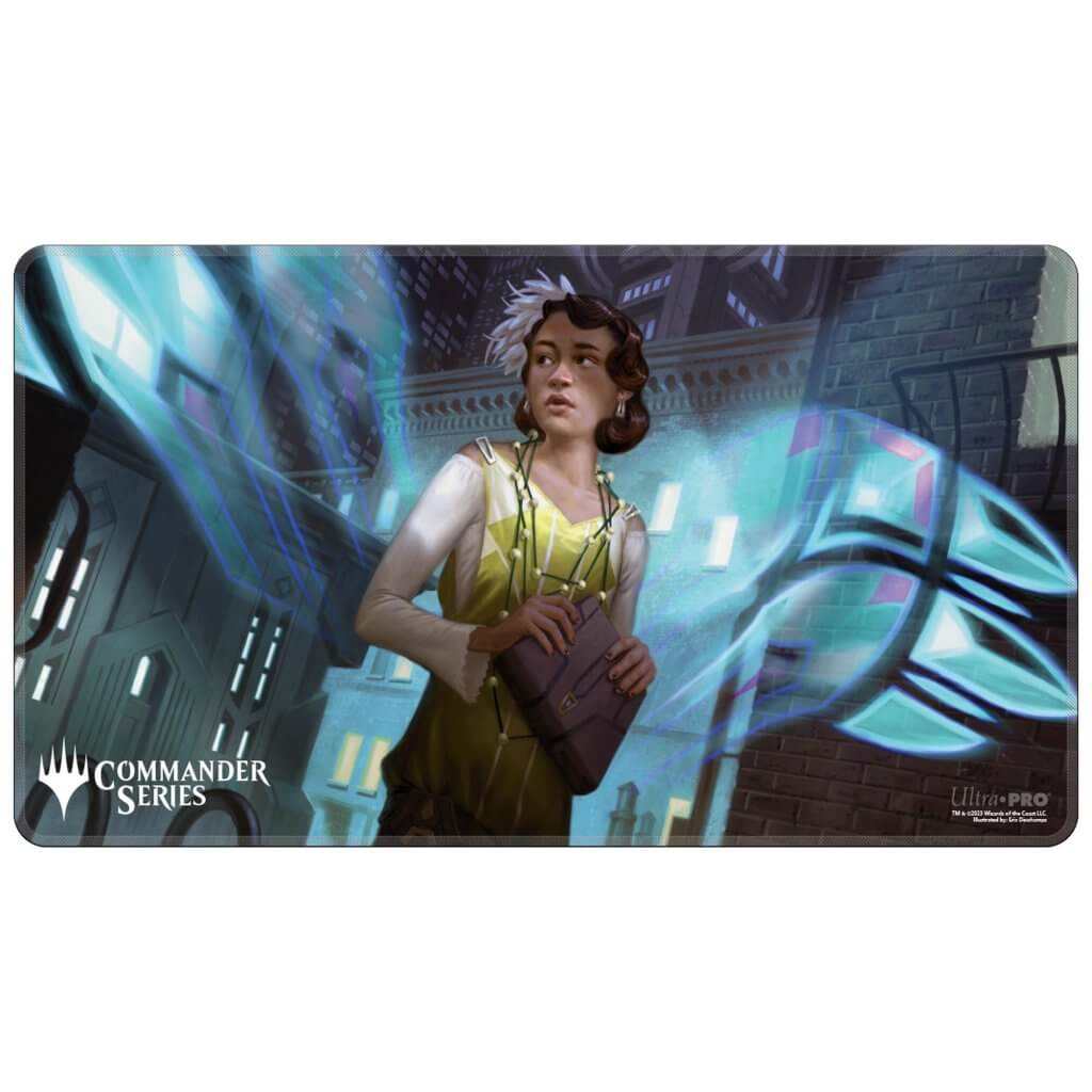 Ultra Pro Magic: The Gathering - Playmat - Commander Series Mono Color - Giada Stitched Edge Playmat (Preorder)
