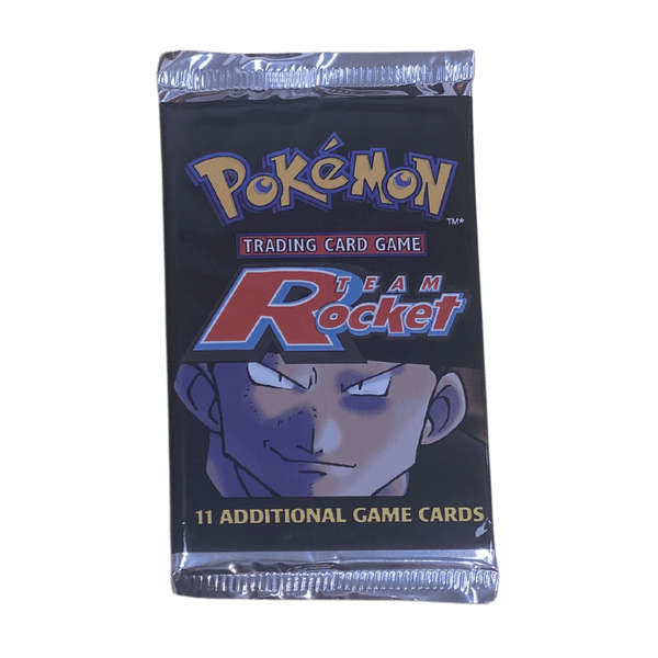 Brand New/Sealed Pokémon Unlimited Team hot Rocket Booster pack