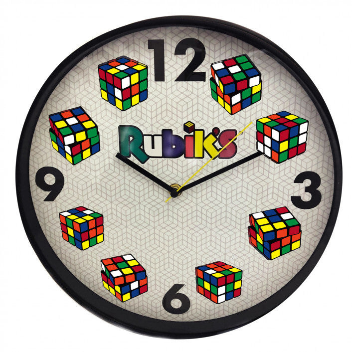 Rubiks Wall Clock Time to Solve 12