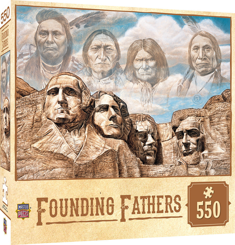 Founding Fathers 550 Piece Puzzle