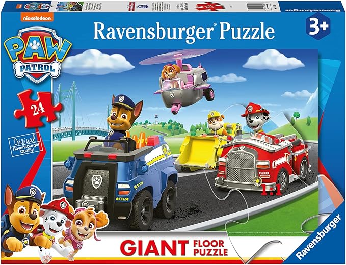 Ravensburger - Paw Patrol Giant Floor Puzzle 24 Piece Jigsaw