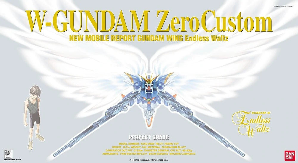 PG 1/60 W-Gundam Zero Custom