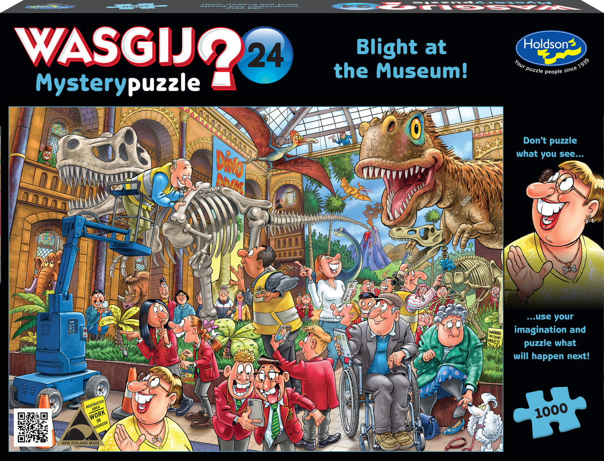 Wasgij? Mystery 24 Blight At The Museum 1000 Piece Jigsaw