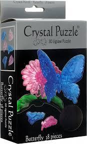 3d Butterfly Crystal Puzzle