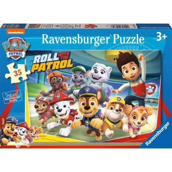 Ravensburger - Paw Patrol Roll with The Patrol 35 Piece Jigsaw
