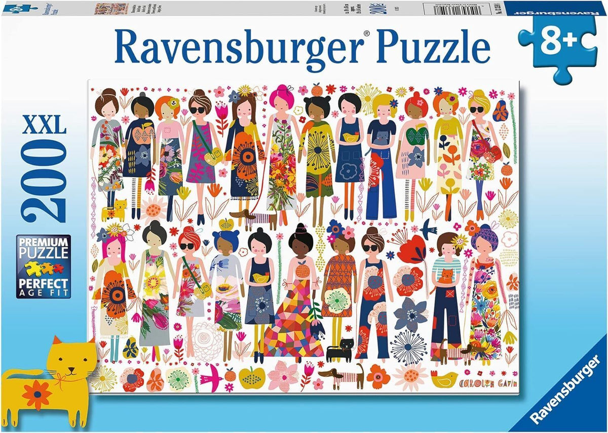 Ravensburger - Flowers and Friends 200 Piece Jigsaw