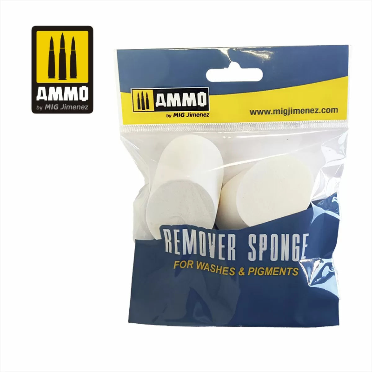 Ammo by MIG Accessories Split Face Weathering Pad Blending Pad – 2 pcs.