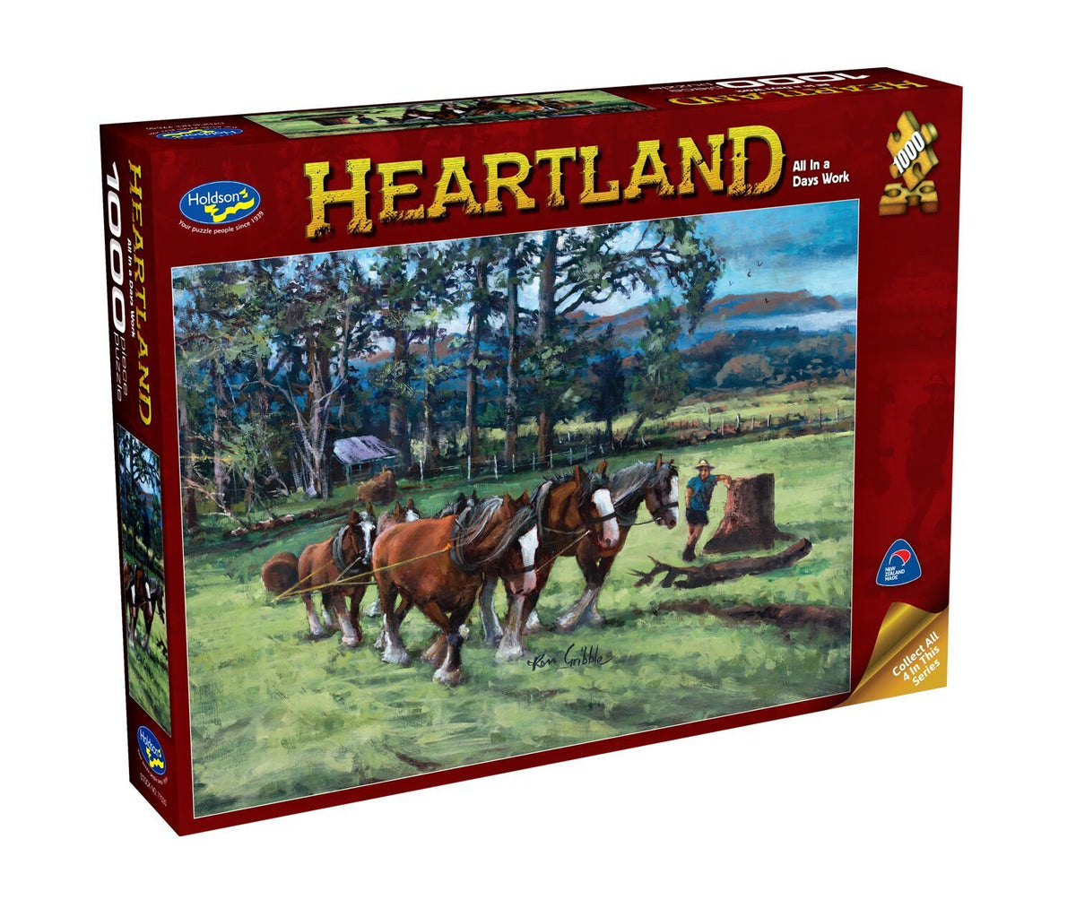 Heartland 2 A Days Work 1000 Piece Jigsaw