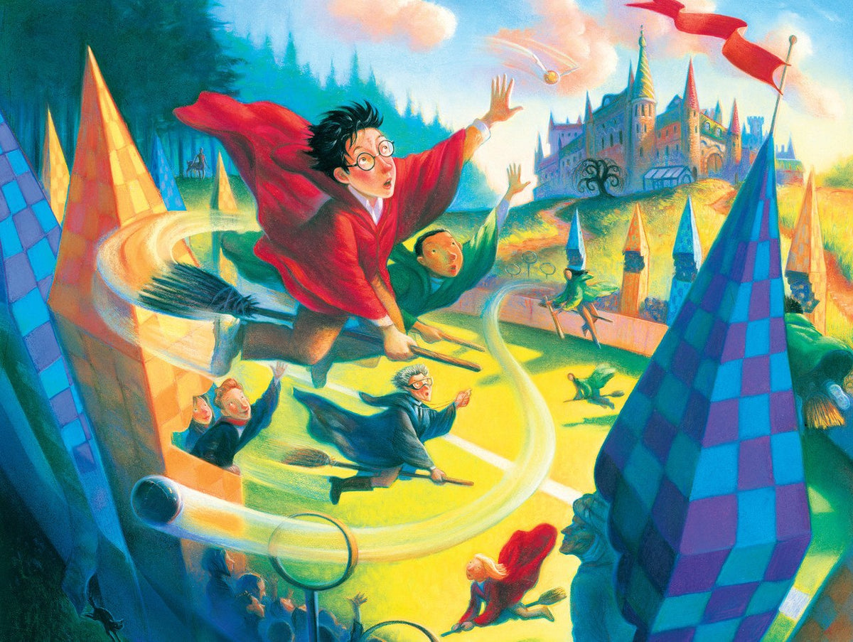 Harry Potter Puzzle Quidditch 1000 Piece Jigsaw