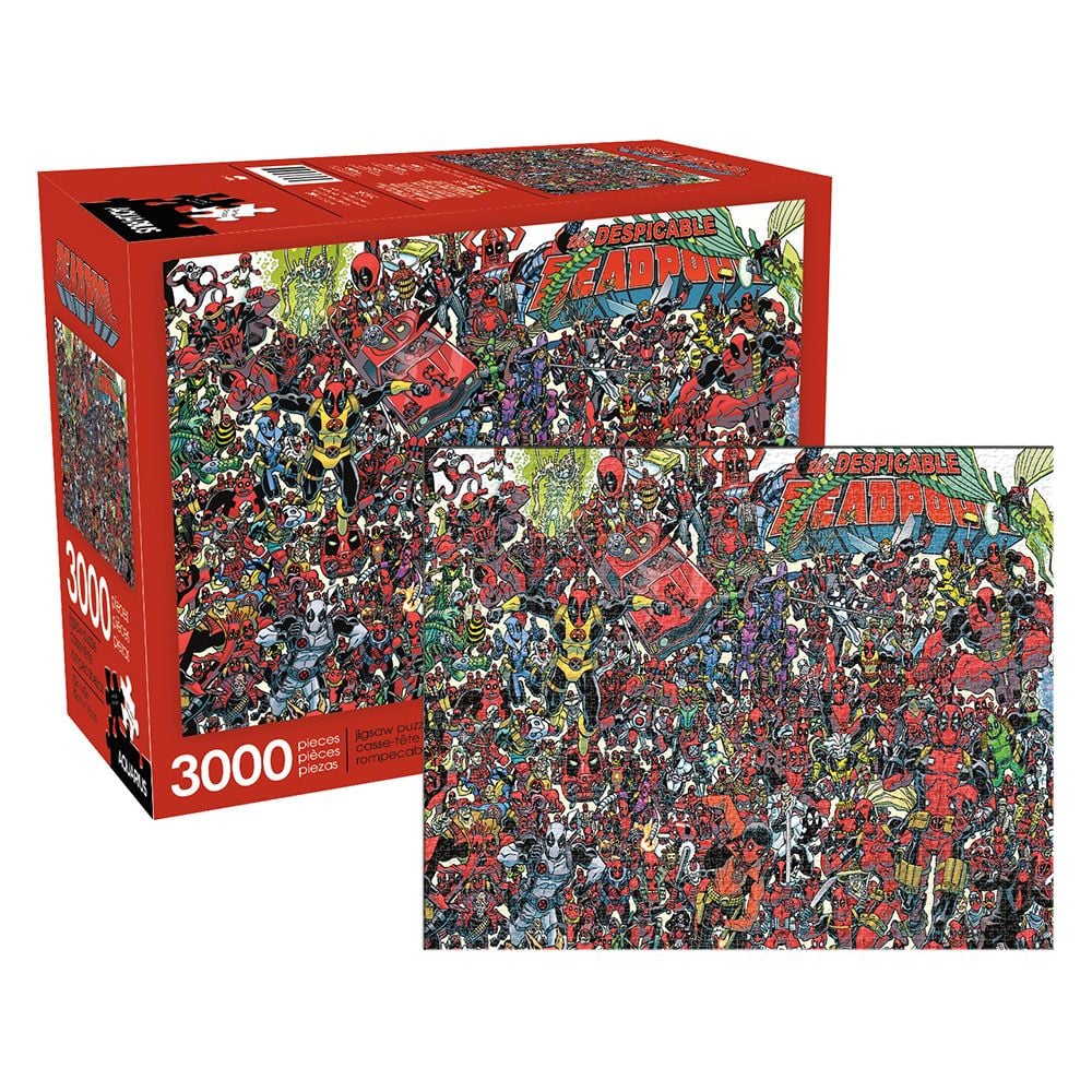 Aquarius Puzzle Marvel Despicable Deadpool 3000 Piece Jigsaw
