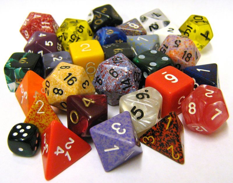 Chessex - 25 Assorted D10