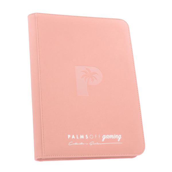 Palms Off Gaming 1st Ed Pink - Collectors Series 9 Pocket Zip Trading Binder