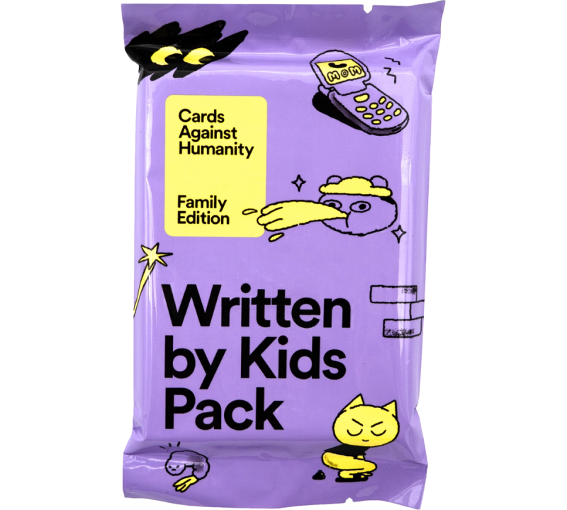Cards Against Humanity Family Edition Written By Kids Pack