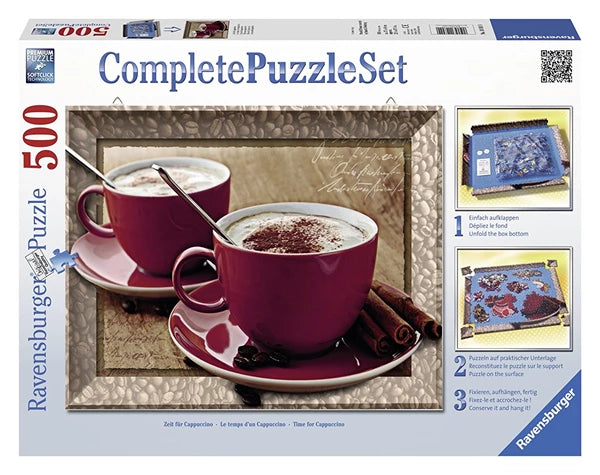 Holdson Complete Cappuccino 500 Piece Jigsaw Puzzle