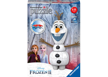 Ravensburger - Disney Frozen 2 Olaf 3D Puzzle 54 Piece Jigsaw