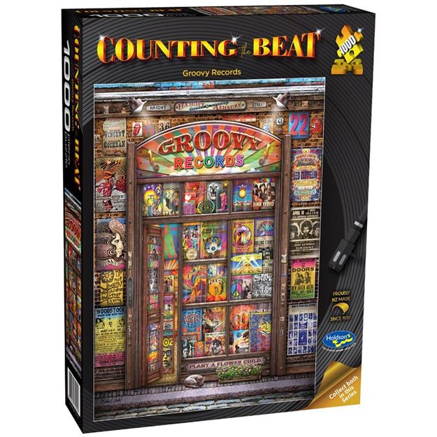 Counting The Beat Groovy 1000 Piece Jigsaw