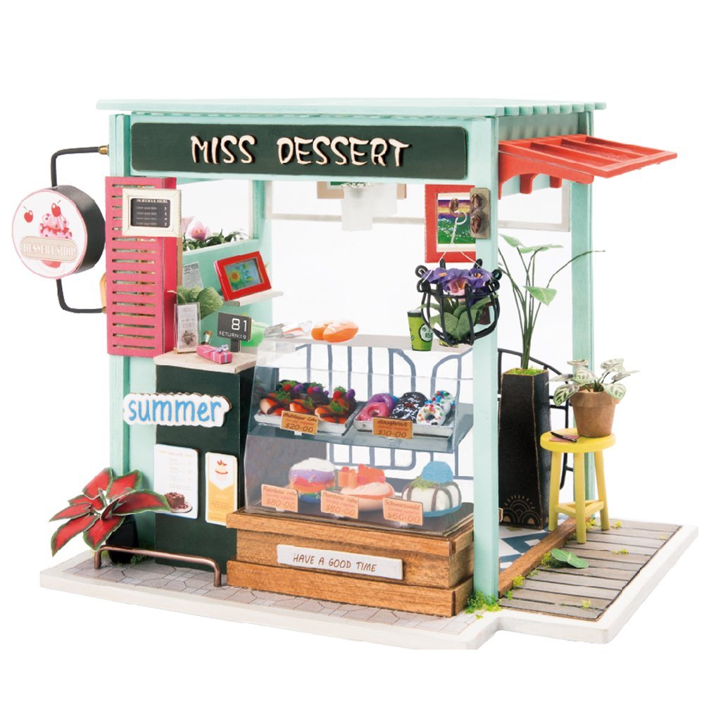DIY Mini House Ice Cream Station