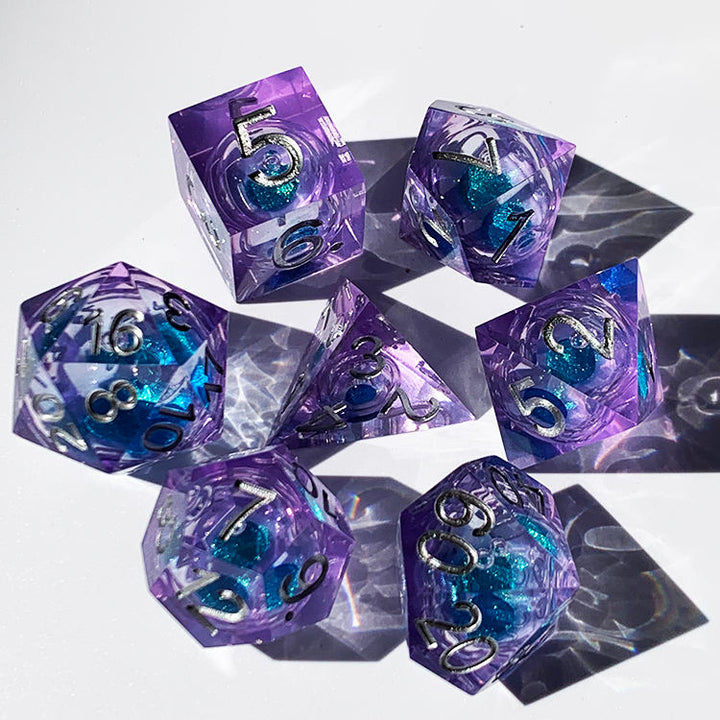 ACE RPG Dice Active Gel Fusion Purple