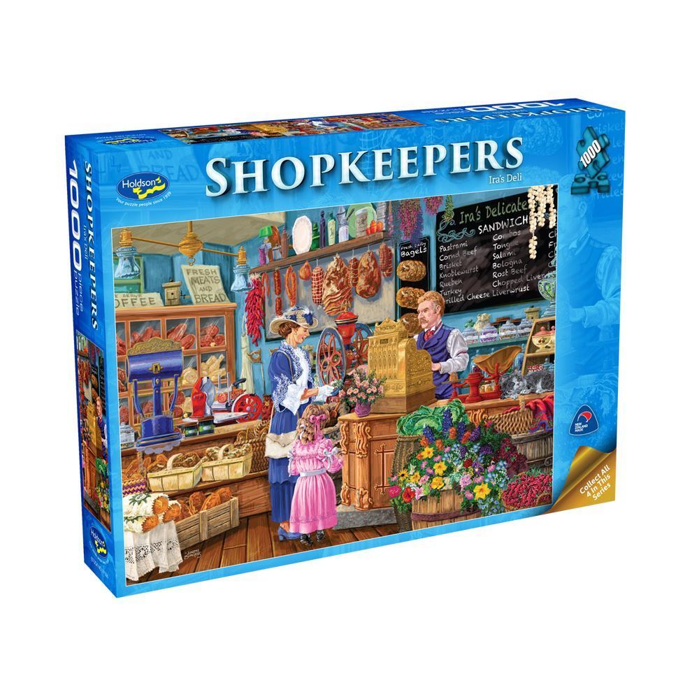 Iras Deli 1000 Piece Jigsaw Shopkeeper