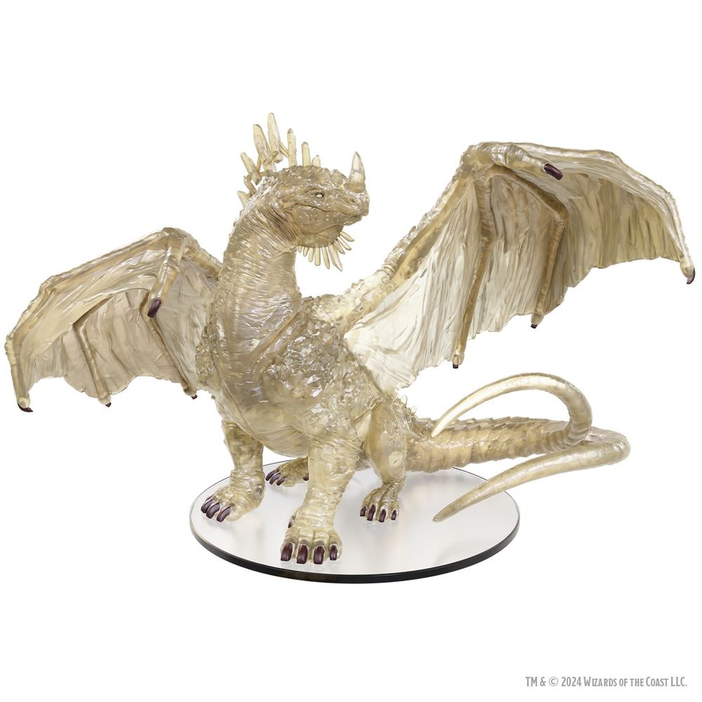 Dungeons &amp; Dragons Icons of the Realms: Adult Crystal Dragon (Preorder)