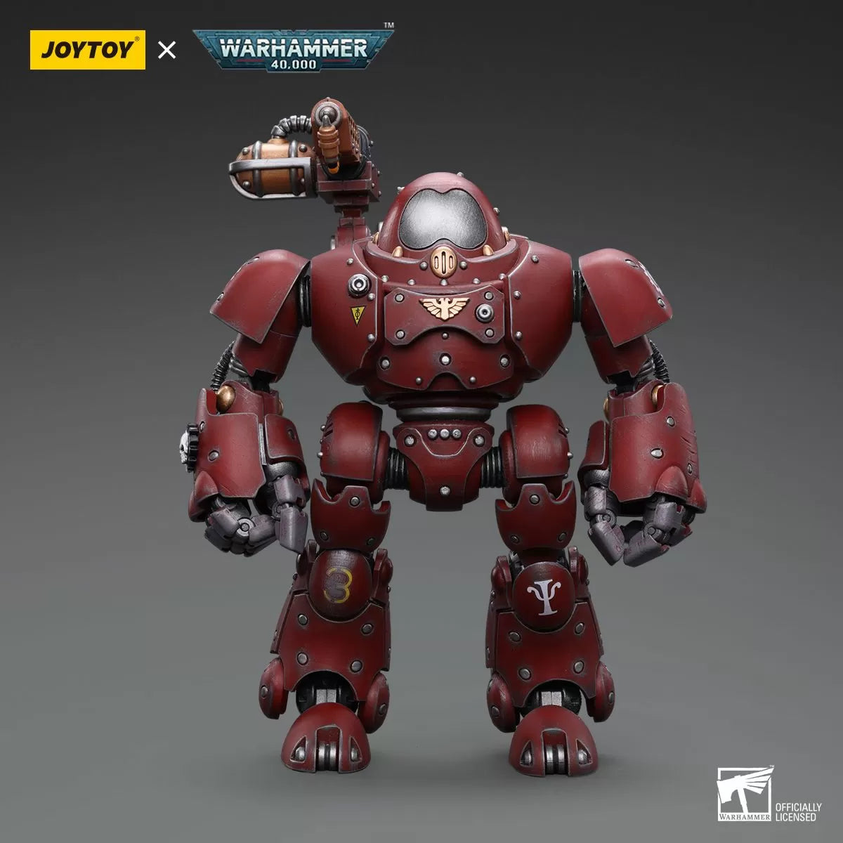 Warhammer Collectibles: 1/18 Scale Adeptus Mechanicus Kastelan Robot with Incendine Combustor