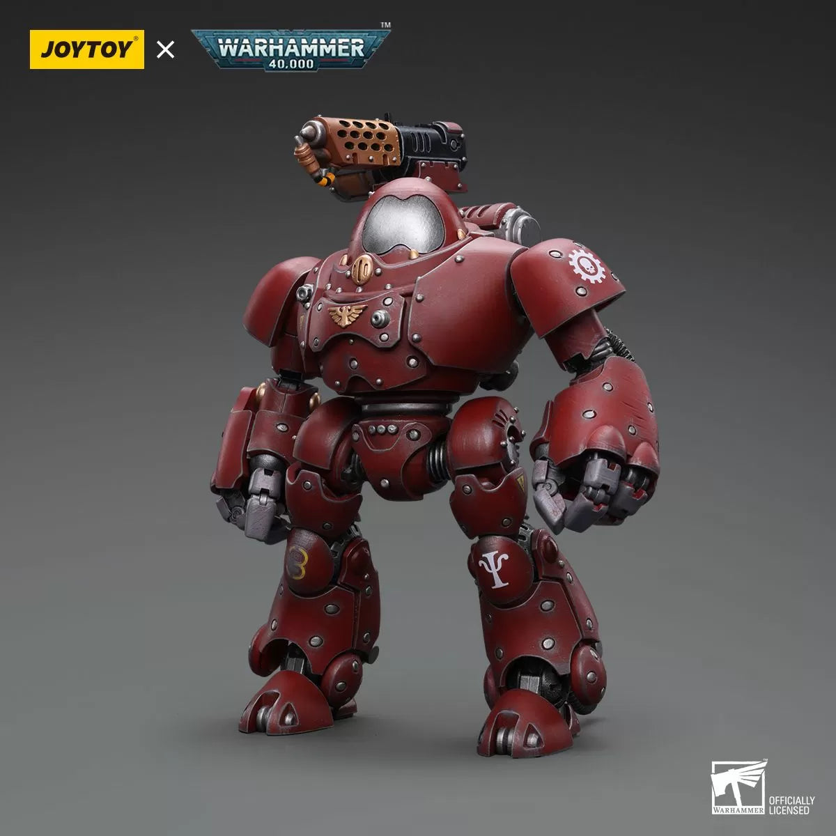 Warhammer Collectibles: 1/18 Scale Adeptus Mechanicus Kastelan Robot with Incendine Combustor