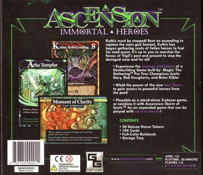 Ascension Immortal Heroes