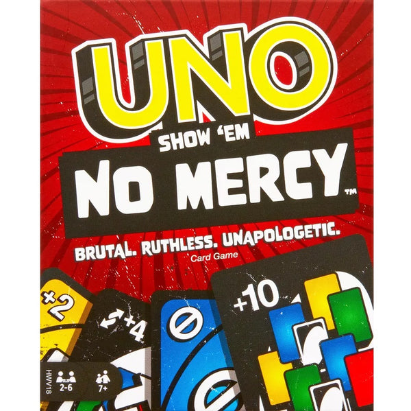 Mattel UNO Show em No Mercy Card Game New Factory Sealed Deck - Fast  Shipping!