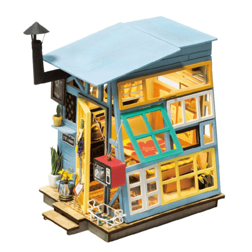 DIY Miniature House Wooden Hut