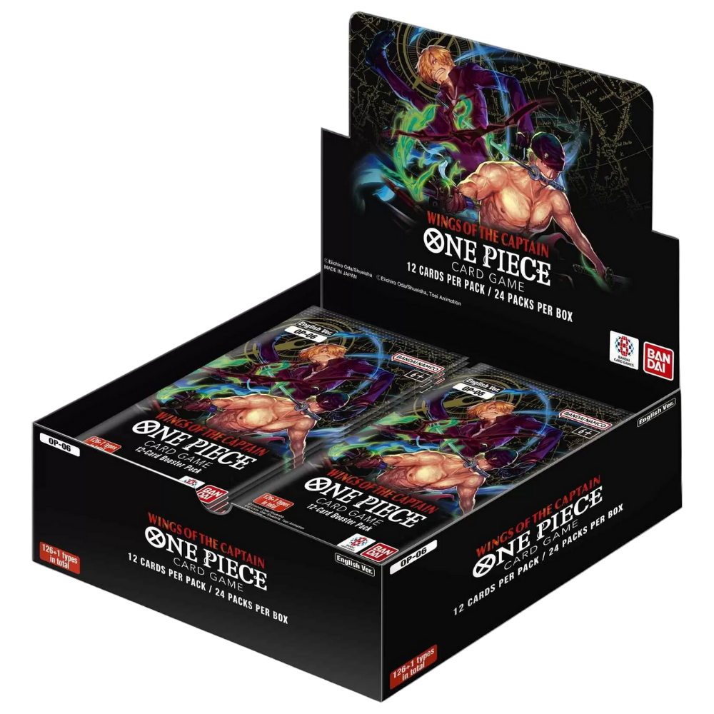 One Piece Card Game Wings of the Captain Booster Box [OP-06]
