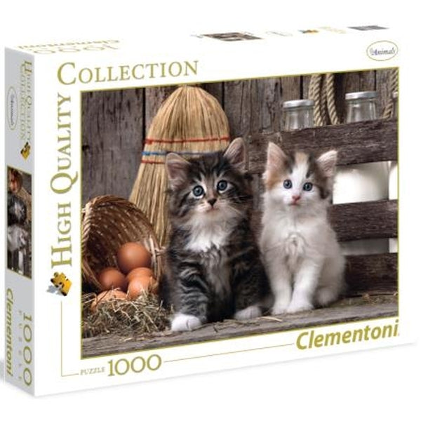 Clementoni Lovely Kittens 1000 piece Jigsaw