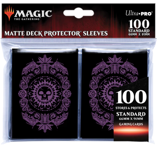 Ultra Pro Magic The Gathering - Deck Protector Sleeves Mana 7 Swamp