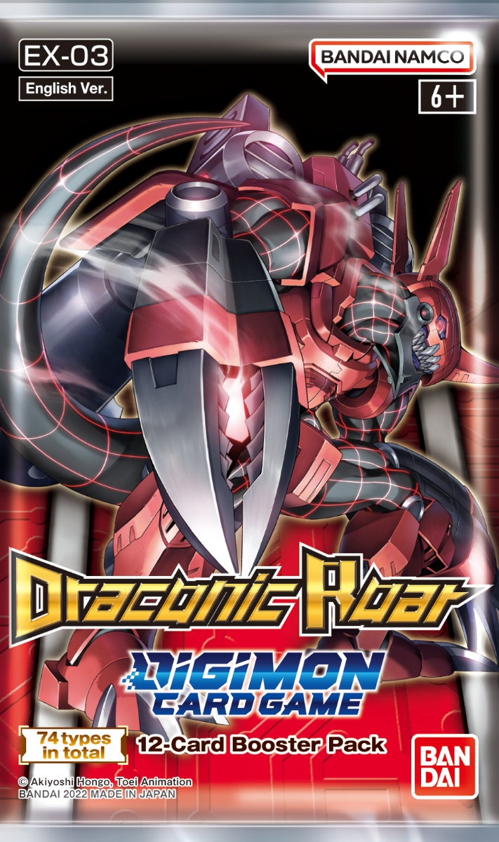 Digimon Card Game Draconic Roar [EX-03] Booster Pack