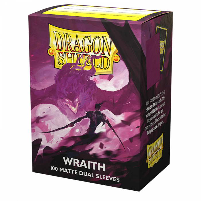 Dragon Shield - Dual Matte Wraith Standard Sleeves (100)