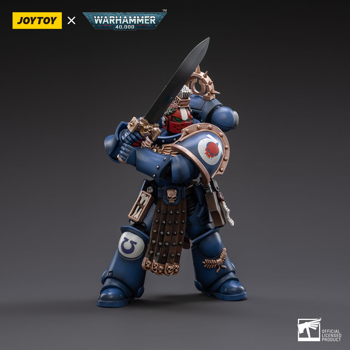 Warhammer Collectibles: 1/18 Scale Ultramarines Veteran Sergeant Icastus