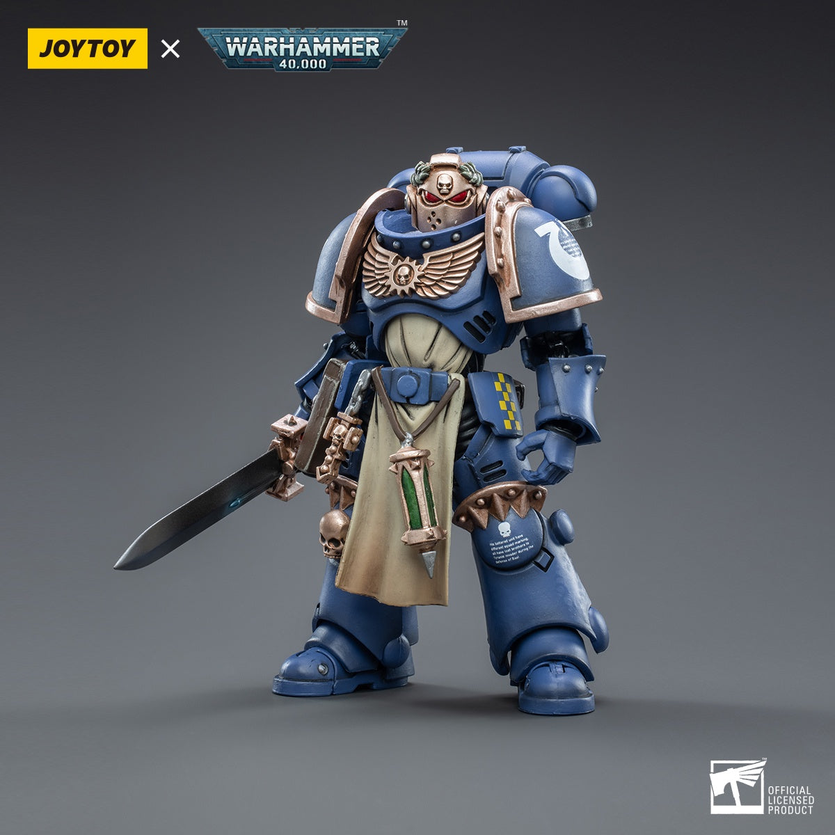 Warhammer Collectibles: 1/18 Scale Ultramarines Primaris Company Champion