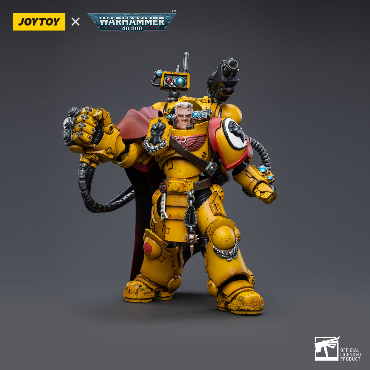 Warhammer Collectibles: 1/18 Scale Imperial Fists Third Captain Tor Garadon