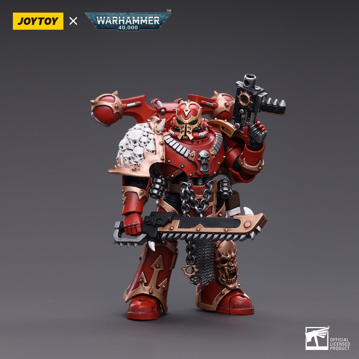 Warhammer Collectibles: 1/18 Scale Chaos Space Marines Crimson Slaughter Brother Maganar