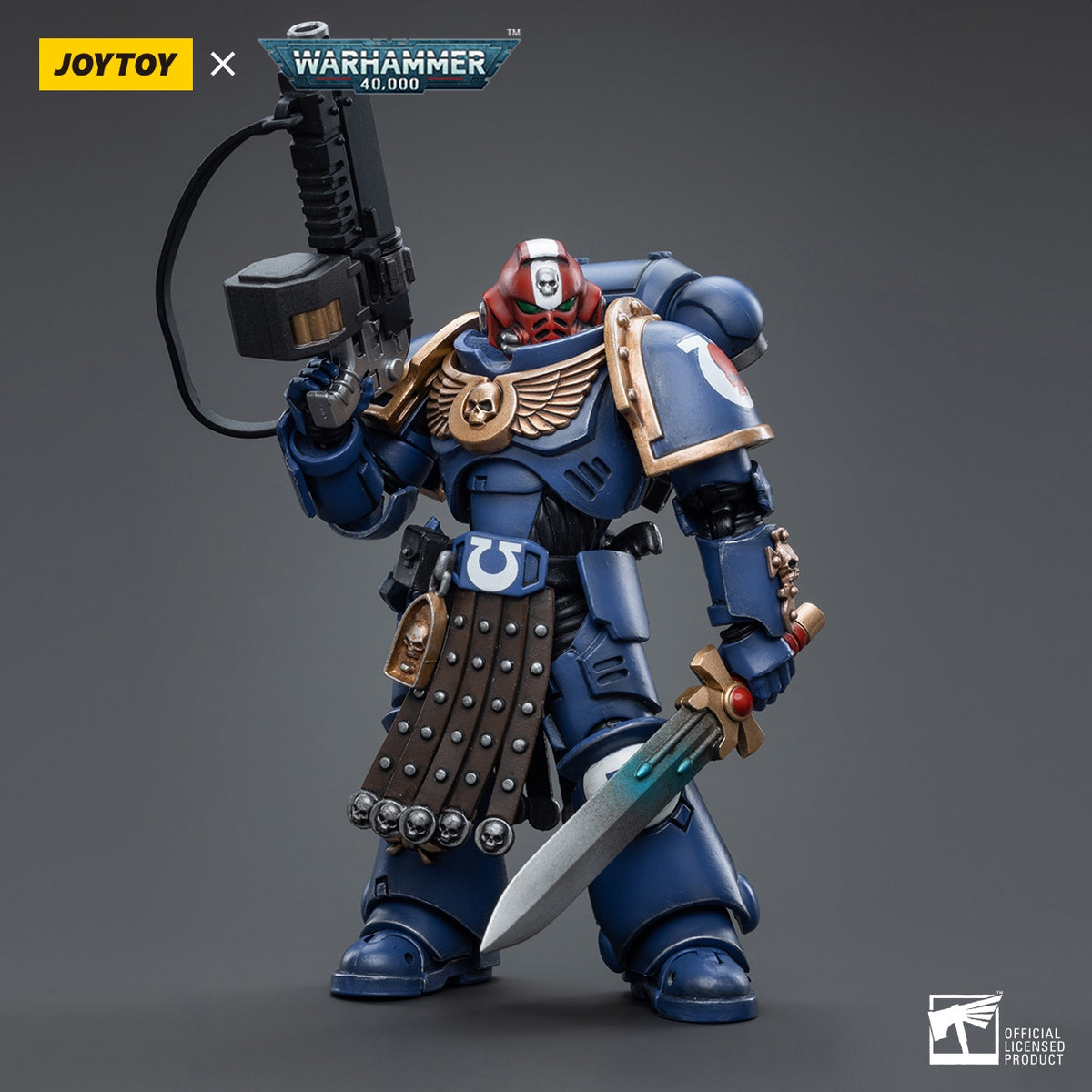 Warhammer Collectibles 1/18 Scale Ultramarines Intercessor Veteran Sergeant Brother Aeontas